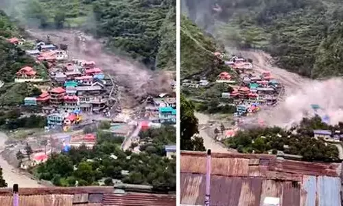 உத்தரகாண்ட் மேக வெடிப்பு: ராணுவ வீரர்கள் 10 பேர் மாயம் என தகவல்