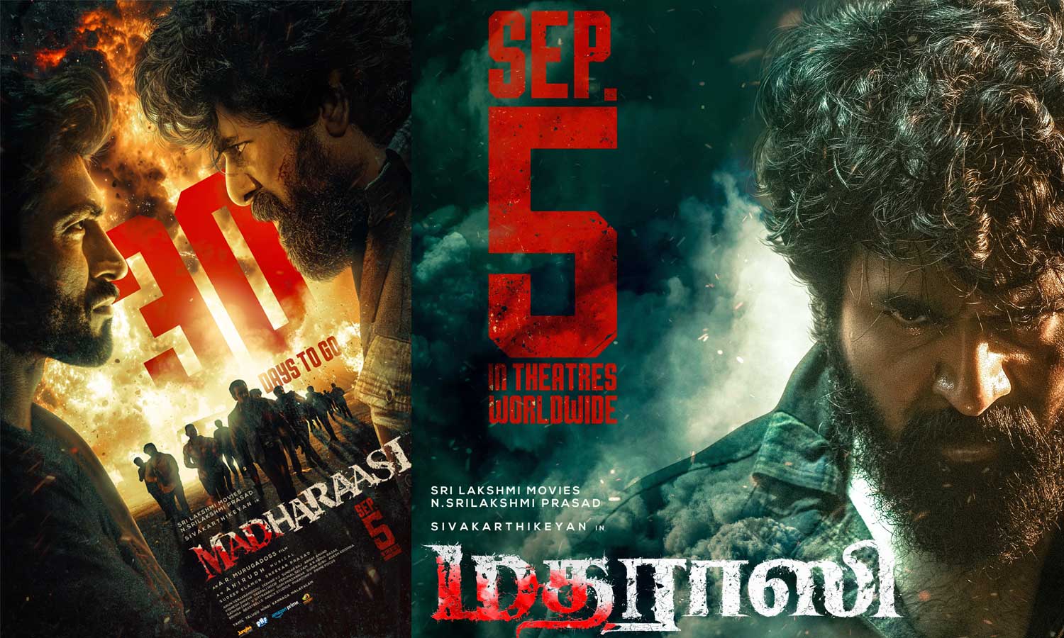 30 நாட்கள்... மதராஸி படத்தின் புதிய போஸ்டரை வெளியிட்ட படக்குழு