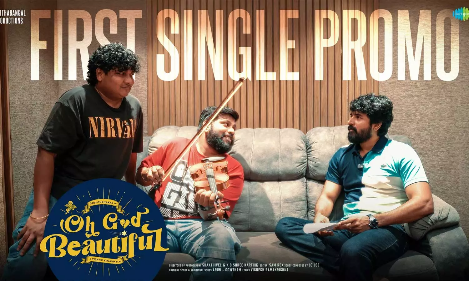 சிவகார்த்திகேயன் குரலில் Oh God Beautiful படத்தின் பர்ஸ்ட் சிங்கிள் ப்ரோமோ வெளியானது