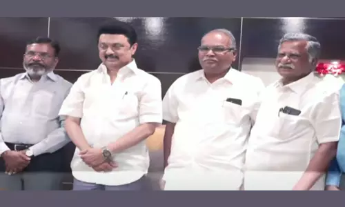 முதலமைச்சர் மு.க.ஸ்டாலினுடன் கூட்டணி கட்சி தலைவர்கள் திடீர் சந்திப்பு