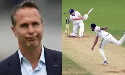 ஓவல் டெஸ்டின் கடைசி நாளில் இங்கிலாந்து பயந்துவிட்டது- முன்னாள் கேப்டன் வாகன் விமர்சனம்