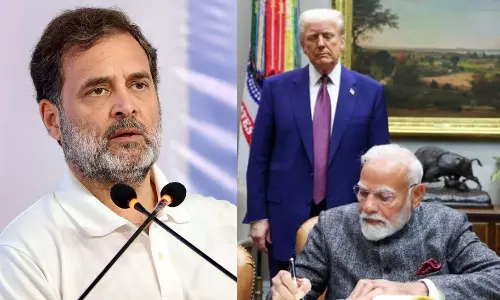 மோடியின் பலவீனம், இந்தியர்களை பாதிக்க கூடாது - அமெரிக்காவின் 50% வரி குறித்து ராகுல் கவலை