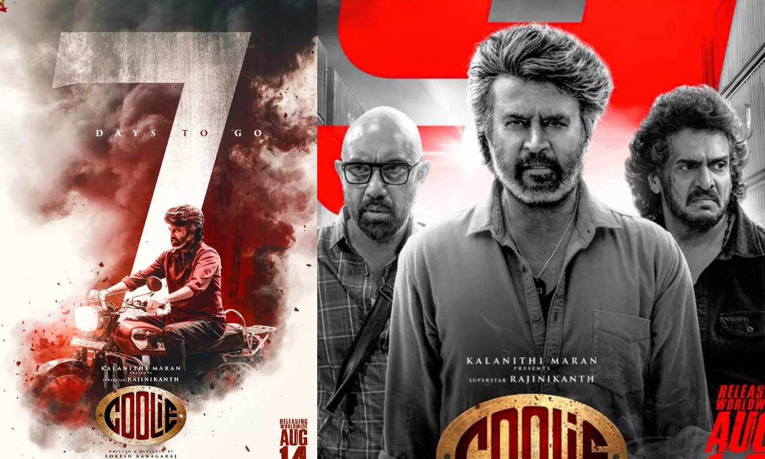 50 ஆயிரத்திற்கும் மேல் ப்ரீமியர் ஷோ புக்கிங்ஸ்: ஹைப் ஏற்றும் கூலி 50 ஆயிரத்திற்கும் மேல் ப்ரீமியர் ஷோ புக்கிங்ஸ்: ஹைப் ஏற்றும் கூலி