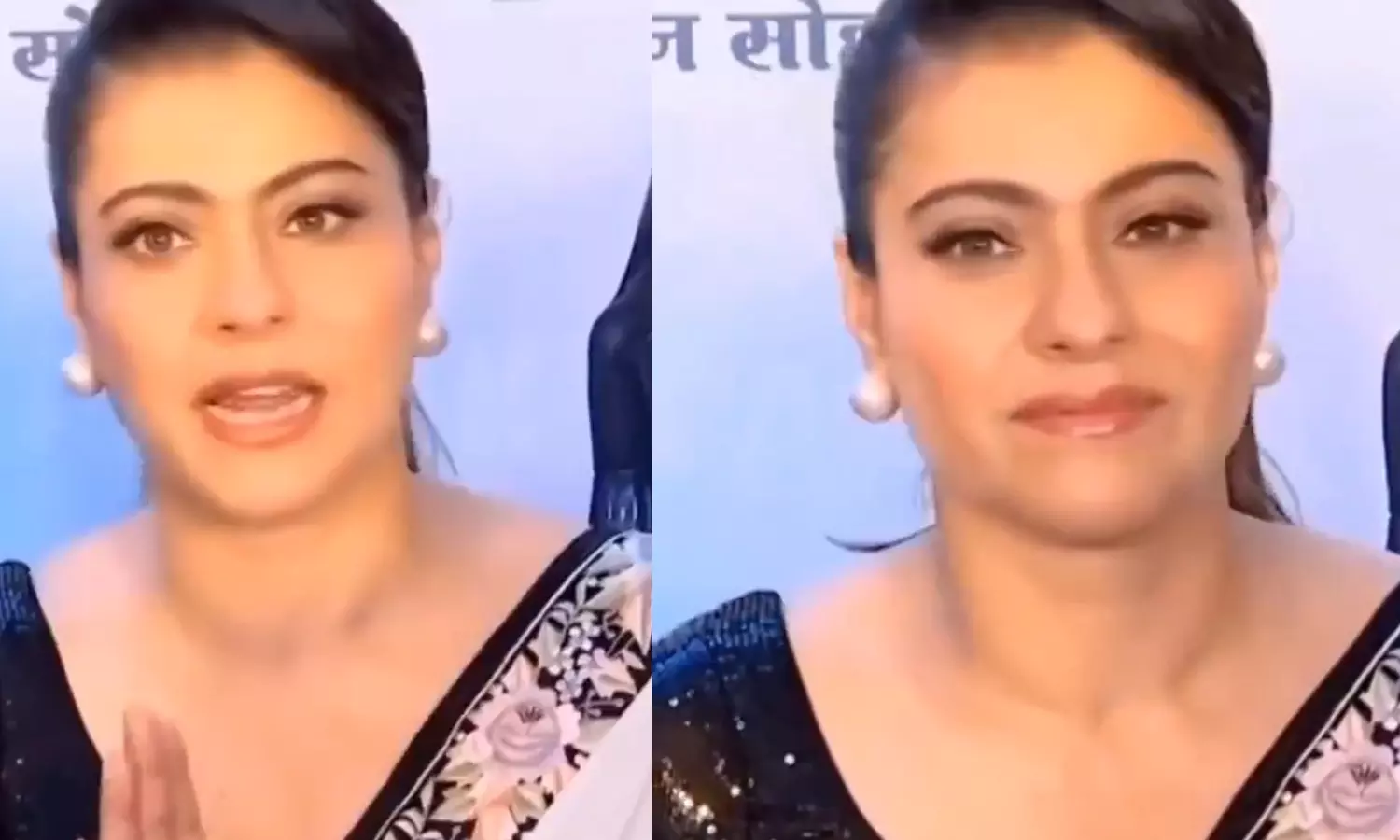 வைரல் வீடியோ:இந்தியில் பேச மறுத்து கடுப்பான கஜோல்