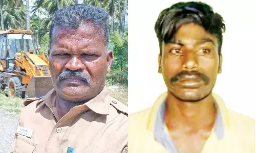 திருப்பூர் SSI சண்முகவேல் கொலை- கைது செய்யப்பட்ட குற்றவாளி என்கவுண்டரில் சுட்டுக்கொலை