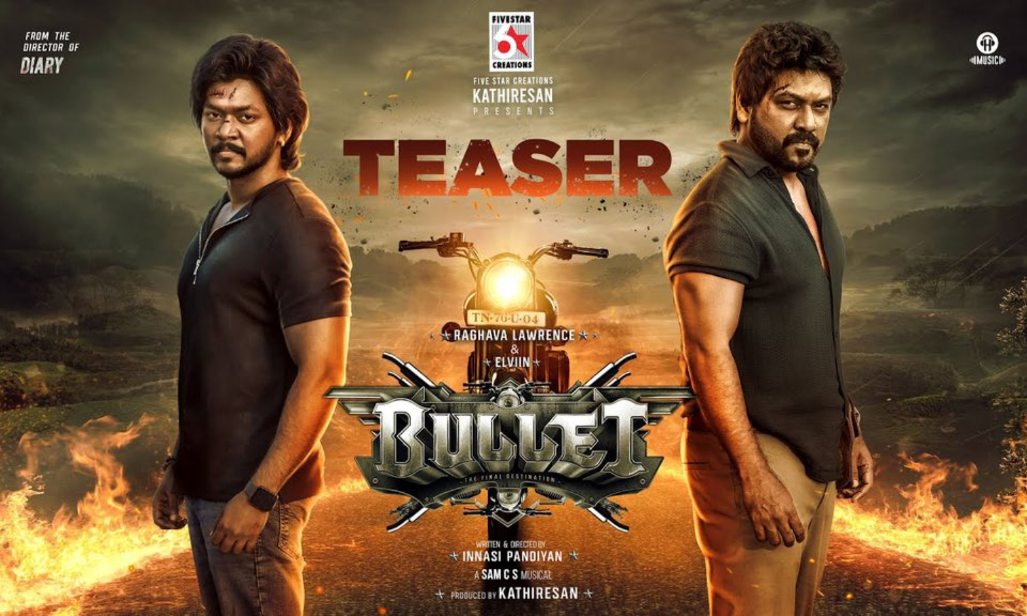 Life is Mysterious - ராகவா லாரன்ஸ் நடித்த புல்லட் படத்தின் டீசர் வெளியீடு