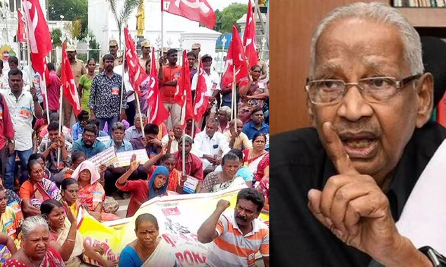 தூய்மைப் பணியாளர்களின் கோரிக்கையை அரசு பரிசீலிக்க வேண்டும் - வீரமணி வேண்டுகோள்