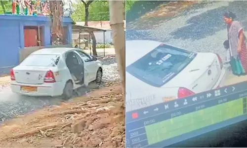 நாடோடிகள் பாணியில் களேபரம்- நண்பர்களுடன் காரில் சென்று காதலியை கடத்திய வாலிபர்