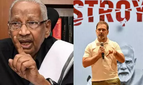 ராகுல் காந்தியின் ஆதாரப்பூர்வமான குற்றச்சாட்டுக்கு என்ன பதில்? - வீரமணி கேள்வி
