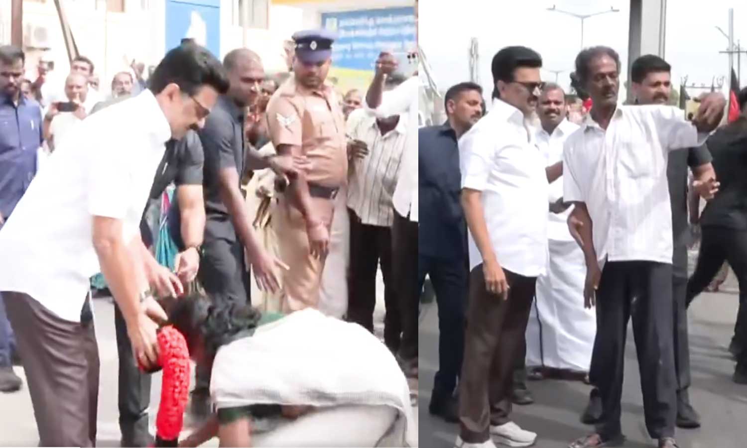 உடுமலையில் ரோடு ஷோ நடத்தினார் முதலமைச்சர் மு.க.ஸ்டாலின்