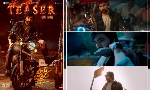ரவி தேஜா நடித்த Mass Jathara படத்தின் டீசர் ரிலீஸ்!
