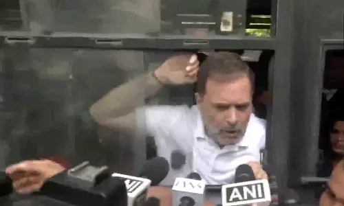 அரசியலுக்காக அல்ல, அரசியலமைப்பை காக்கவே இந்த போராட்டம் -  ராகுல் காந்தி