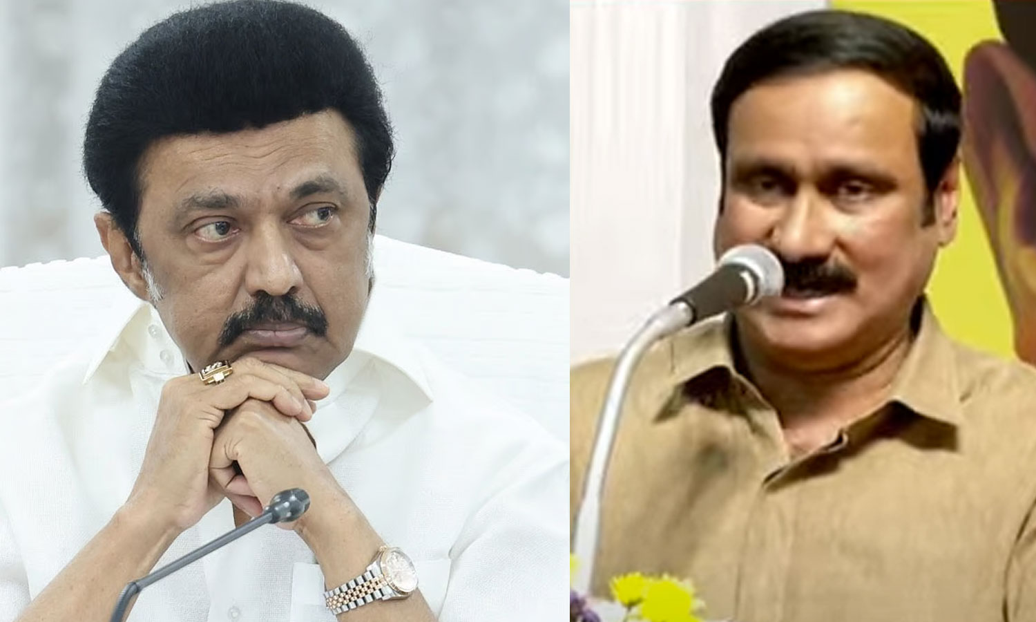 மு.க.ஸ்டாலின் எப்போது முருகராக மாறினார்? அன்புமணி கேள்வி