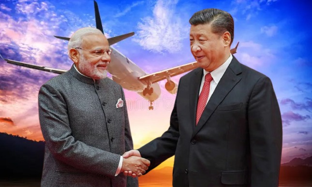 மீண்டும் நேரடி விமான சேவைகளை தொடங்கும் இந்தியா- சீனா..