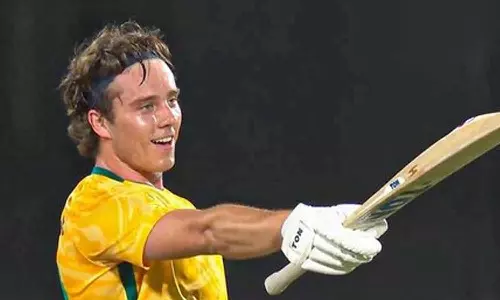 41 பந்தில் சதம்.. வரலாற்று சாதனை படைத்த டெவால்ட் ப்ரீவிஸ்