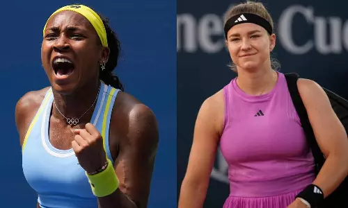 சின்சினாட்டி ஓபன் டென்னிஸ்: கோகோ காப் 4-வது சுற்றுக்கு முன்னேற்றம்.. கரோலினா அதிர்ச்சி தோல்வி