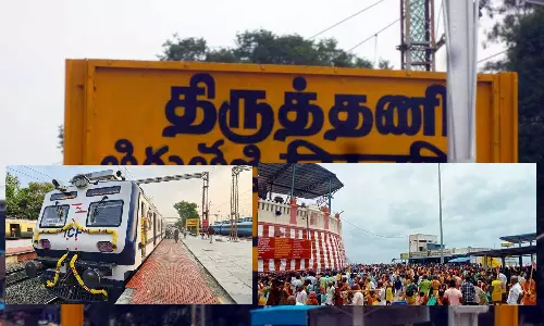 ஆடிக் கிருத்திகை: அரக்கோணம்- திருத்தணி இடையே 5 நாட்கள் சிறப்பு ரெயில்கள் அறிவிப்பு..!