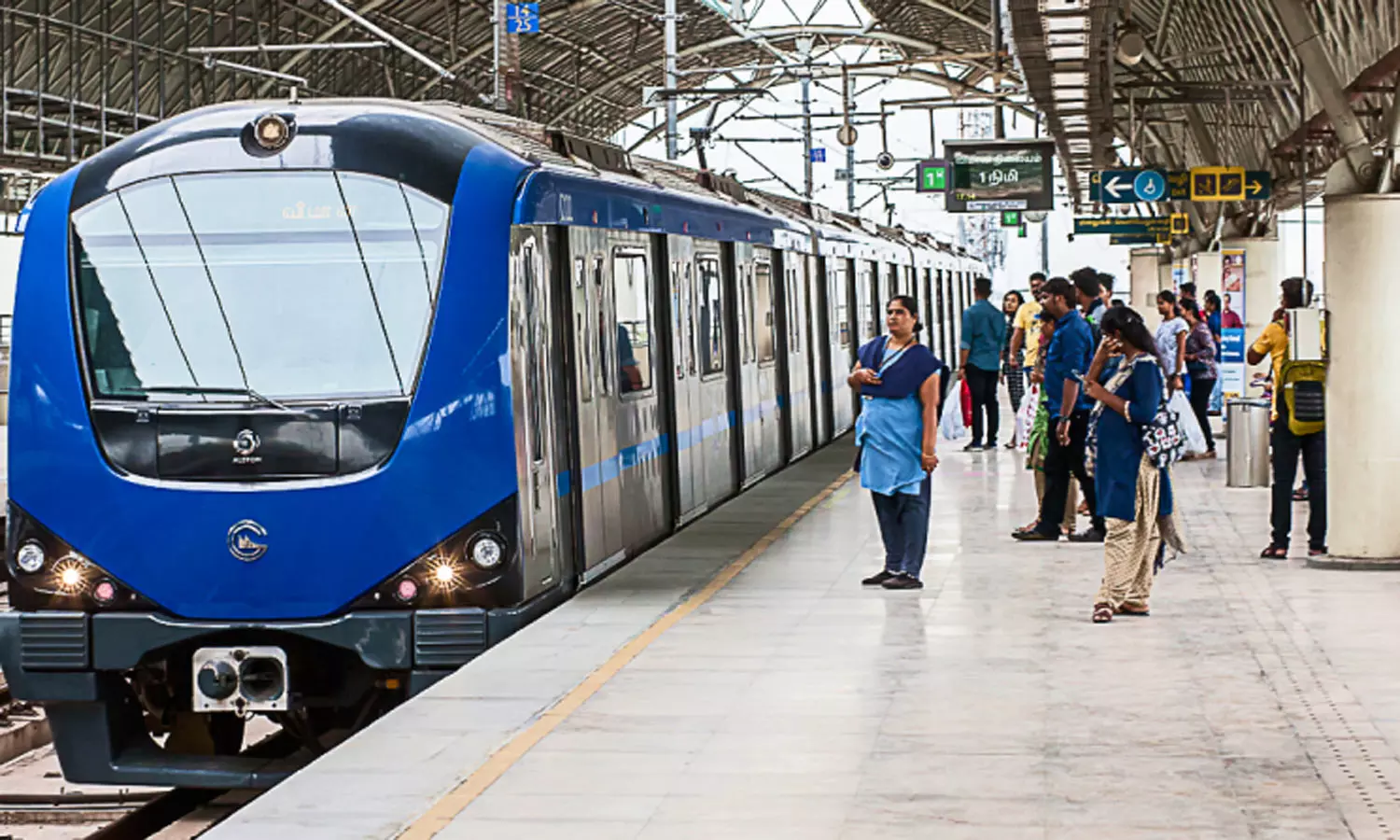 சுதந்திர தினத்தையொட்டி மெட்ரோ ரெயில்கள் இயக்கப்படும் நேர அட்டவணைகள் மாற்றம் சுதந்திர தினத்தையொட்டி மெட்ரோ ரெயில்கள் இயக்கப்படும் நேர அட்டவணைகள் மாற்றம்