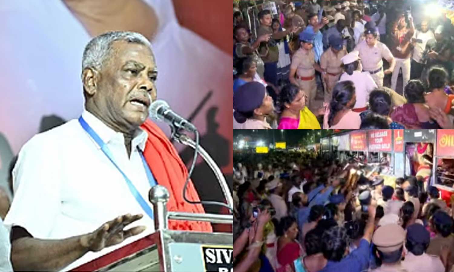 தூய்மைப் பணியாளர்கள் கைது - CPIM மாநிலச் செயலாளர் பெ.சண்முகம் கண்டனம்