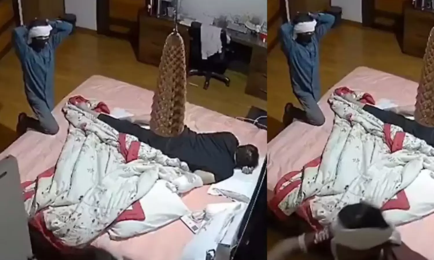 எழுந்தால் ஒரே போடு.. நீதிபதி வீட்டில் நடந்த கொள்ளை - உயிரை காத்த தூக்கம் - அதிர்ச்சி வீடியோ