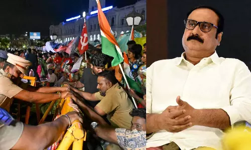 தூய்மைப் பணியாளர்களுக்கு எதிராக அடக்குமுறையை ஏவுவது வீரமல்ல... கோழைத்தனம்- அன்புமணி