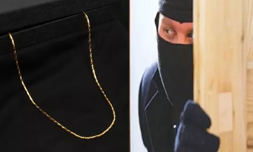 திருமண நகை என தெரிந்ததும் திருடிய தங்கச் செயினை திருப்பி கொடுத்த திருடன்.. மன்னிப்பு கடிதத்தில் நெகிழ்ச்சி