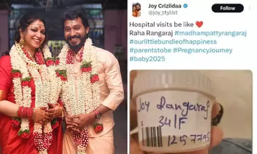 குழந்தை பெயரை அறிவித்த மாதம்பட்டி ரங்கராஜனின் 2வது மனைவி