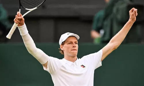 சின்சினாட்டி ஓபன்: நம்பர் 1 வீரர் சின்னர் அரையிறுதிக்கு முன்னேறினார்