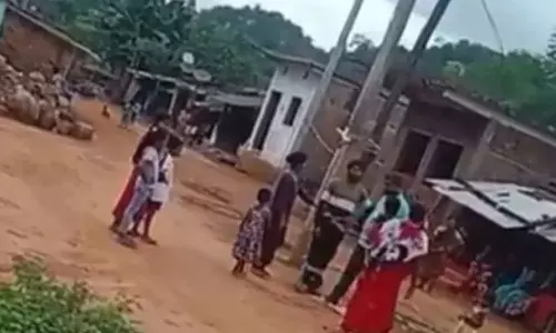 விடிய விடிய சித்ரவதை: மருமகனை கம்பத்தில் கட்டி வைத்து அடி வெளுத்து வாங்கிய மாமியார்