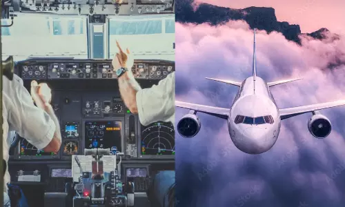 எப்படி விமானம் ஓட்டுவது என குடும்பத்தினருக்கு  காட்ட நடுவானில் Cockpit கதவை திறந்த விமானி - என்ன நடந்தது?
