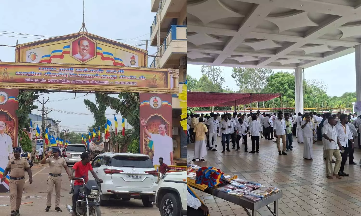 பா.ம.க. பொதுக்குழு கூட்டம் கூடியது- ஏராளமான தொண்டர்கள் குவிந்தனர் பா.ம.க. பொதுக்குழு கூட்டம் கூடியது- ஏராளமான தொண்டர்கள் குவிந்தனர்