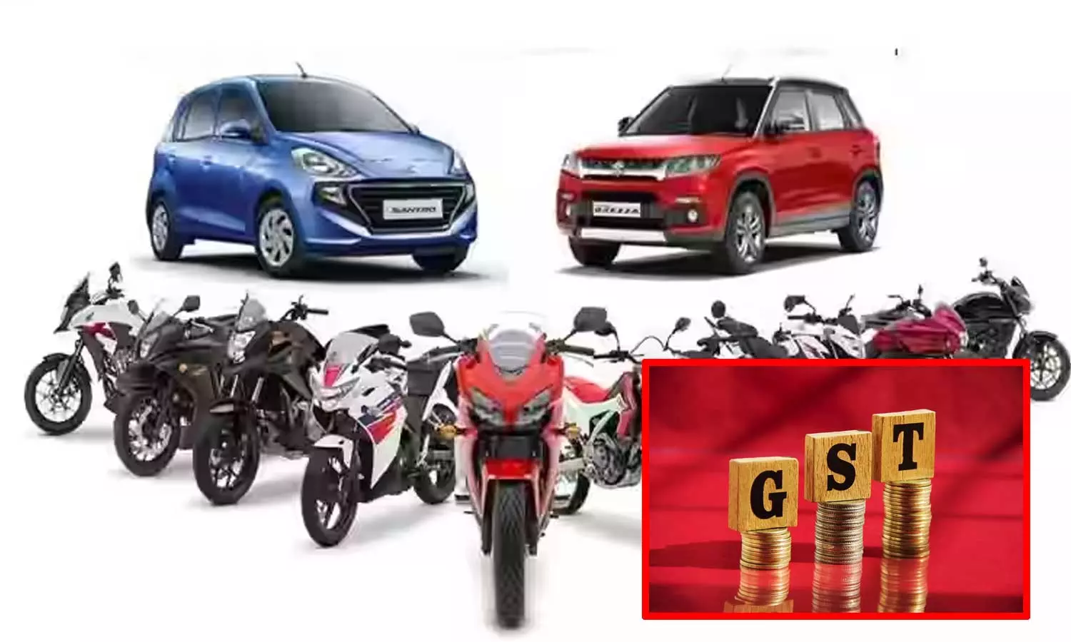 கார், பைக்குகள் மீதான GST வரியை குறைக்க மத்திய அரசு முடிவு - விலை கணிசமாகக் குறைய வாய்ப்பு கார், பைக்குகள் மீதான GST வரியை குறைக்க மத்திய அரசு முடிவு - விலை கணிசமாகக் குறைய வாய்ப்பு