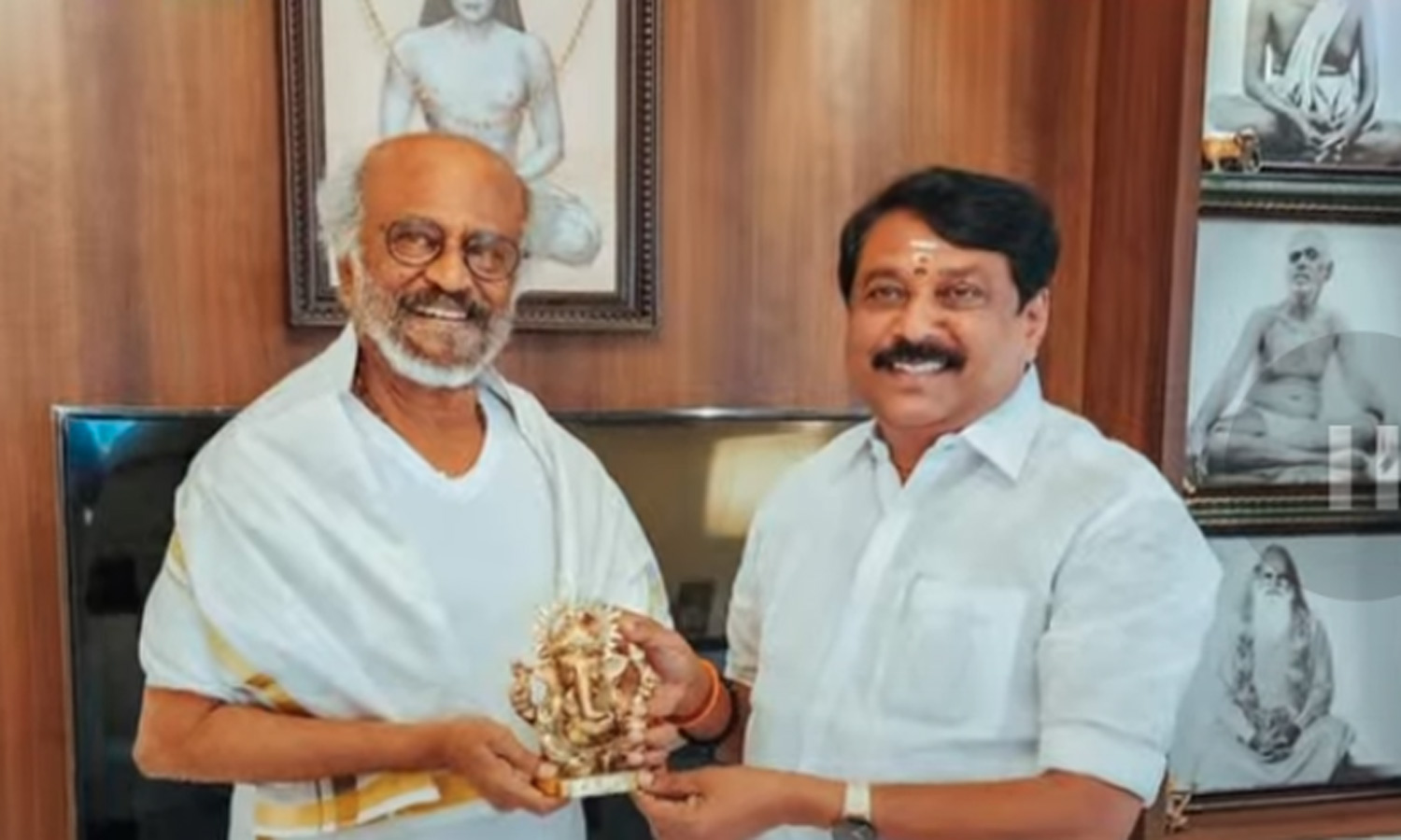 நடிகர் ரஜினிகாந்தை நேரில் சந்தித்த பா.ஜ.க. தலைவர் நயினார் நாகேந்திரன்