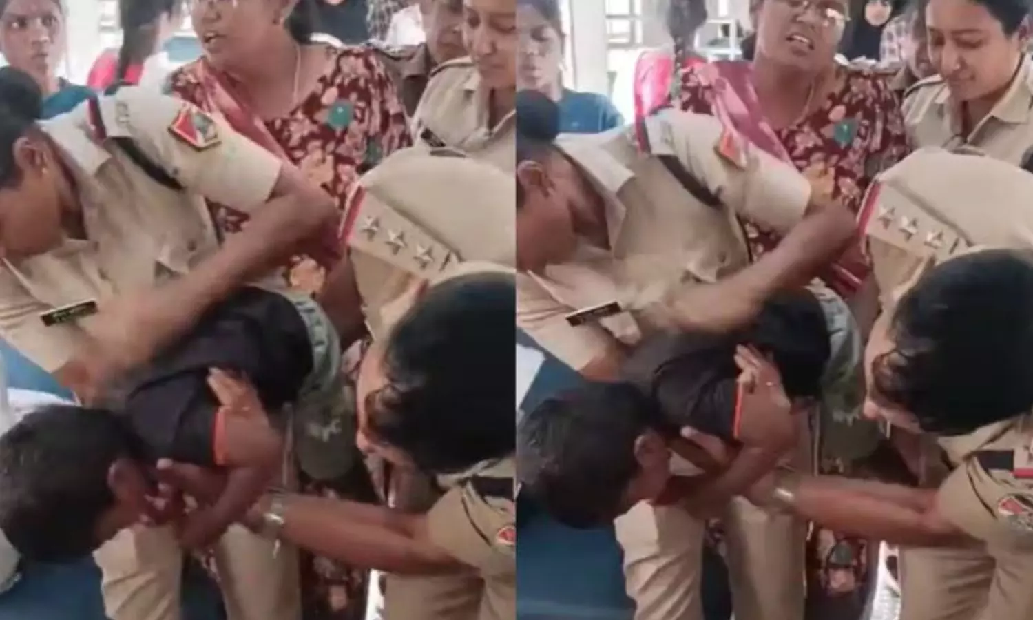 VIDEO: சிறுவனின் தொண்டையில் சிக்கிய மிட்டாய்.. உயிரைக் காத்த ரெயில்வே போலீஸ்