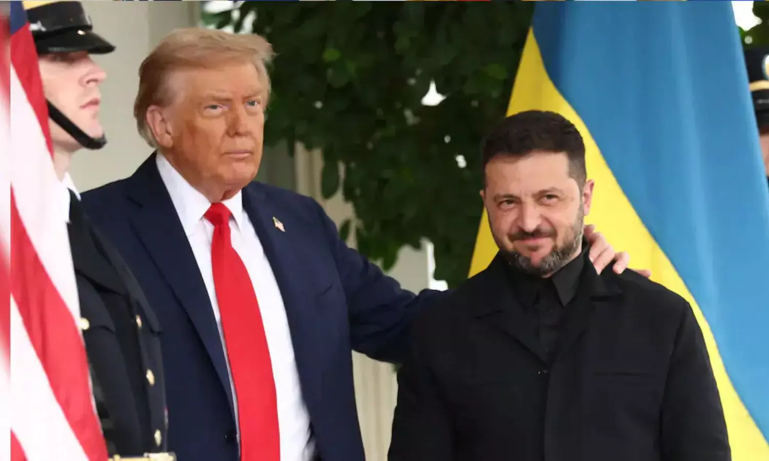 இந்தியா பாகிஸ்தான் உட்பட 6 போர்களை நிறுத்தினேன்.. ஜெலன்ஸ்கியுடன் செய்தியாளர்களுக்கு டிரம்ப் பேட்டி! இந்தியா பாகிஸ்தான் உட்பட 6 போர்களை நிறுத்தினேன்.. ஜெலன்ஸ்கியுடன் செய்தியாளர்களுக்கு டிரம்ப் பேட்டி!