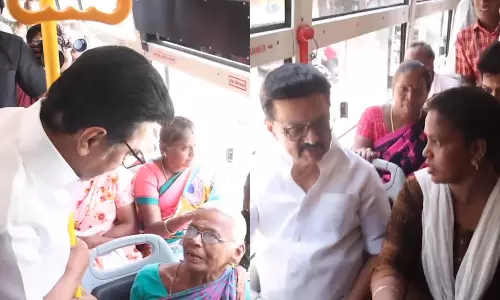 51 மாதங்களுக்குள் விடியல் பயணத்தின் மூலம் ரூ.50 ஆயிரம் சேமித்த சகோதரிகள்- மு.க.ஸ்டாலின்