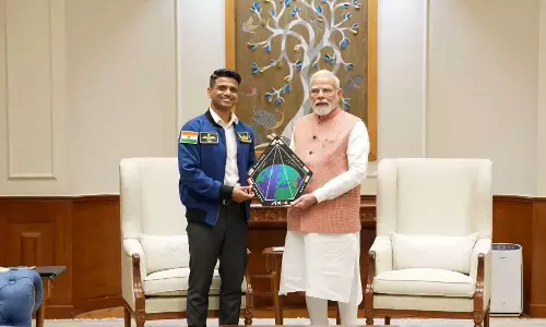 சுபான்ஷு சுக்லாவை நேரில் அழைத்து பாராட்டு தெரிவித்த பிரதமர் மோடி