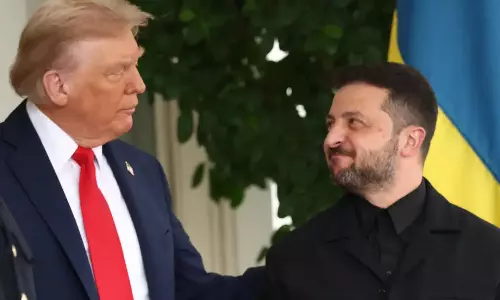 வெள்ளை மாளிகையில் ஜெலன்ஸ்கியுடன் டிரம்ப் பேச்சுவார்த்தை