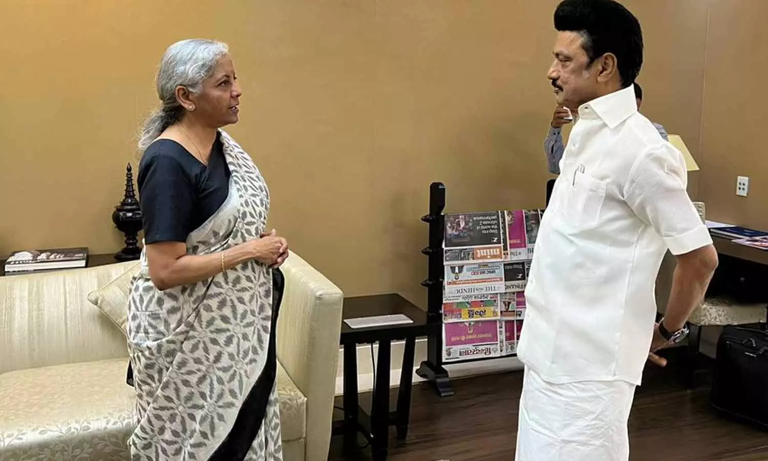 குளச்சல் துறைமுக விரிவாக்கப்பணி: கோரிக்கையை மத்திய நிதி மந்திரி ஏற்பார் என நம்புகிறேன் - முதலமைச்சர்