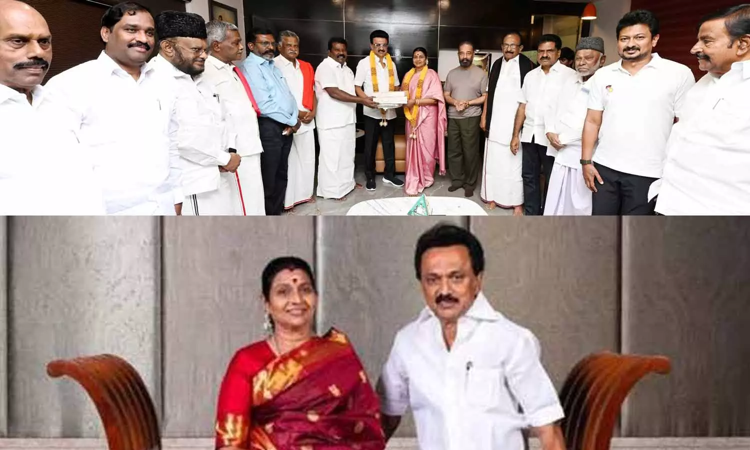 50-வது திருமணநாள்.. வாழ்த்திய தோழமை இயக்கத் தலைவர்களுக்கு முதலமைச்சர் நன்றி