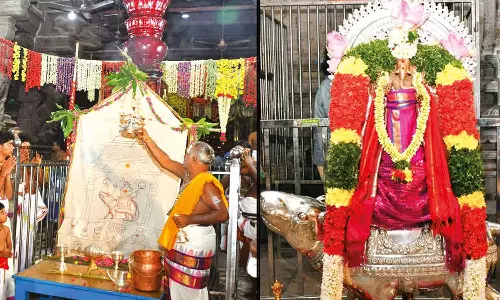 பிள்ளையார்பட்டி கற்பக விநாயகர் கோவிலில் சதுர்த்தி விழா கொடியேற்றம்: 26-ந்தேதி தேரோட்டம்