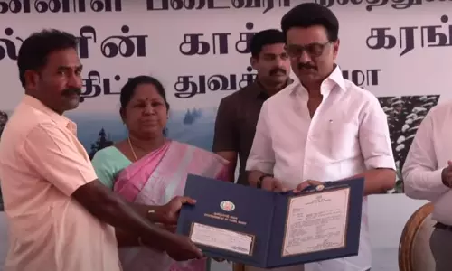 முதல்வரின் காக்கும் கரங்கள் திட்டத்தை தொடங்கி வைத்தார் மு.க.ஸ்டாலின்