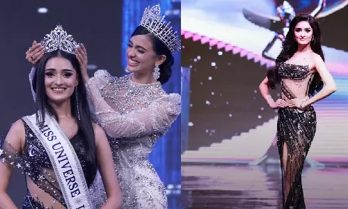 Miss Universe India 2025 பட்டத்தை வென்ற மாணிகா விஸ்வகர்மா