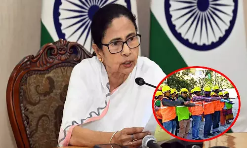 மேற்குவங்கத்திற்கு திரும்பும் தொழிலாளர்களுக்கு மாதம் ரூ.5000 உதவித்தொகை- மம்தா பானர்ஜி அறிவிப்பு