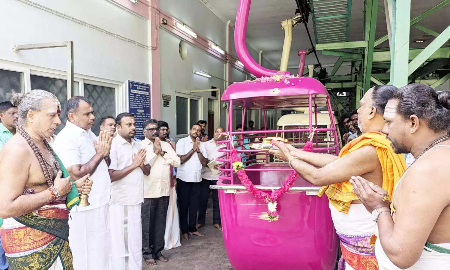 பராமரிப்பு பணிகள் முடிந்தது: பழனியில் இன்று முதல் ரோப் கார் சேவை தொடக்கம்