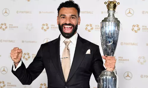 3ஆவது முறையாக PFA-ன் சிறந்த வீரரருக்கான விருதை வென்றார் முகமது சாலா