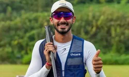 ஆசிய துப்பாக்கி சுடுதல் சாம்பியன்ஷிப்: தங்கம் வென்றார் அனந்த்ஜீத் சிங் நருகா