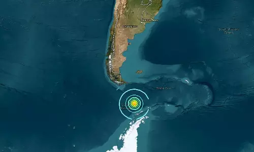 தென் அமெரிக்காவில் சக்திவாய்ந்த நிலநடுக்கம்.. ரிக்டர் அளவில் 7.5 ஆக பதிவு