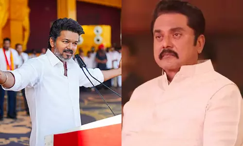 கவனத்துடன் பேச வேண்டும்... விஜய் அரசியலில் வளரவில்லை- சரத்குமார்