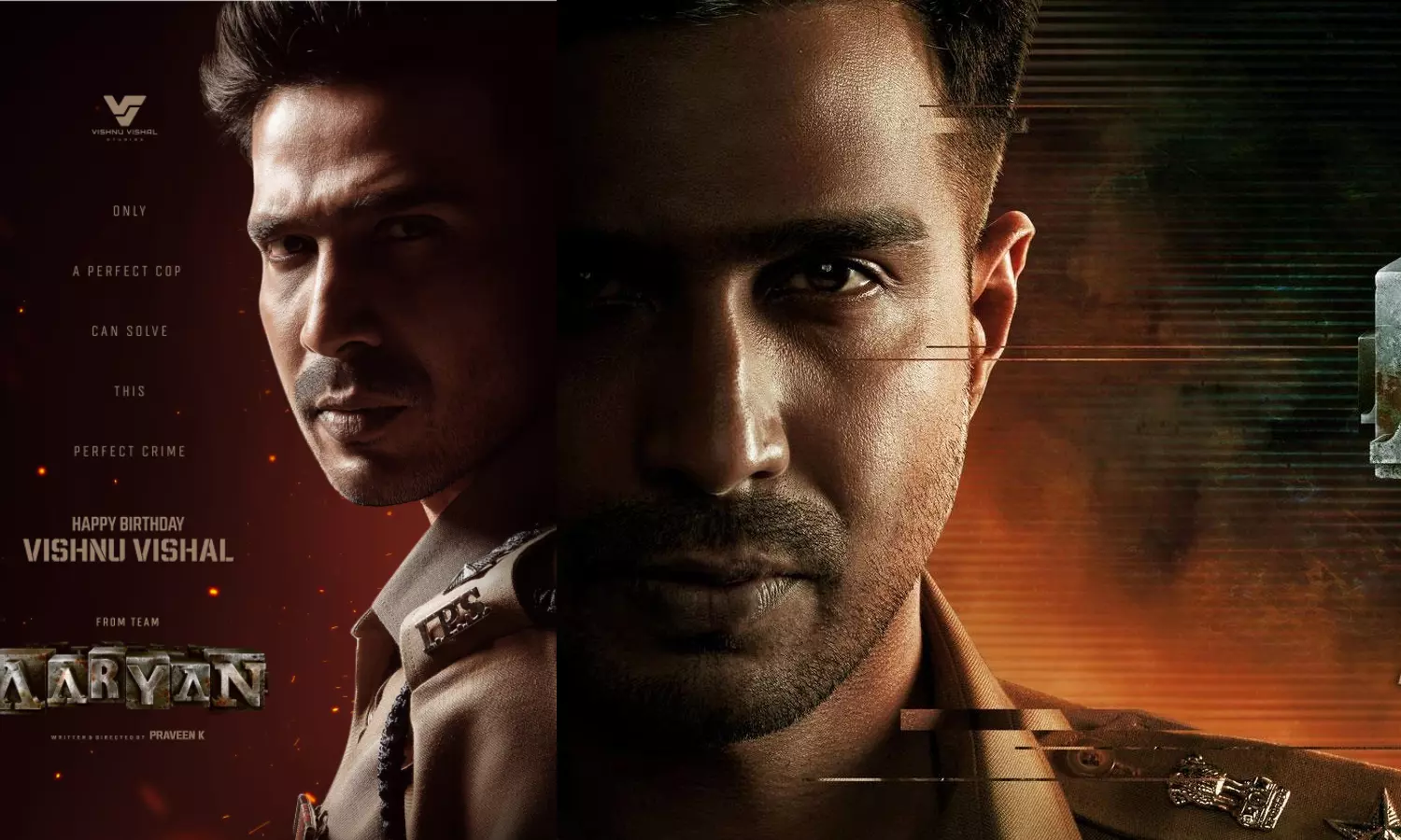 விஷ்ணு விஷாலின் ஆர்யன் பட ரிலீஸ் அப்டேட்!